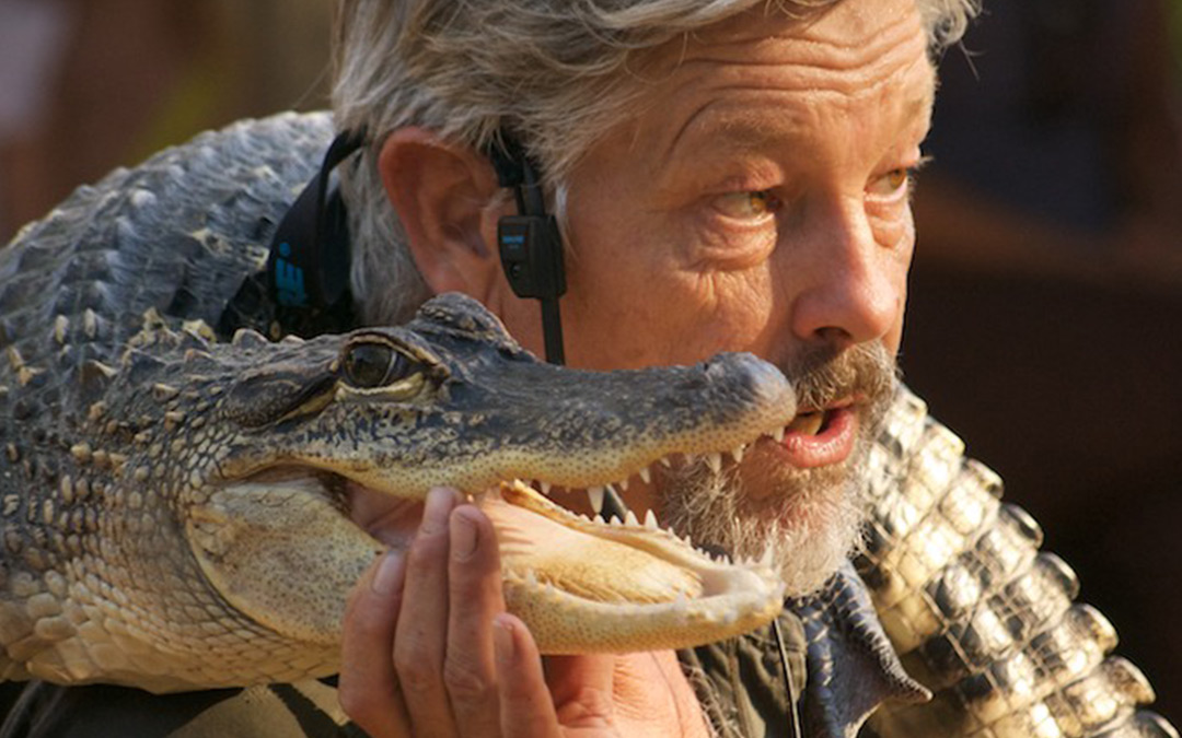 A man whose best mate is an alligator!